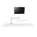 HUMANSCALE QUICKSTAND LITE LM CLAMP WHI